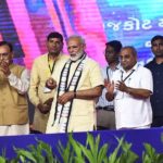 pm inaugurates filling of aji dam under sauni yojana