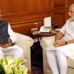 nitish with modi
